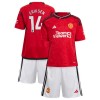 Maillot de Supporter Manchester United Eriksen 14 Domicile 2023-24 Pour Enfant